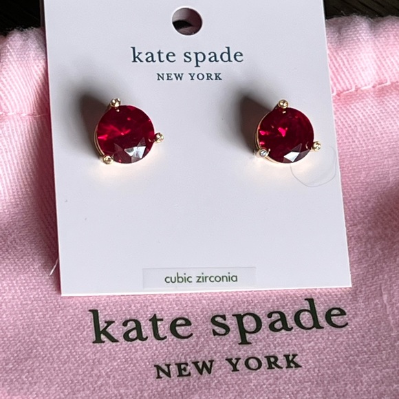 Kate Spade Red Earrings - Picture 2 of 8